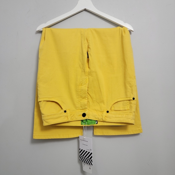 Free People Denim - FREE PEOPLE x Sandrine Rose Yellow Jeans